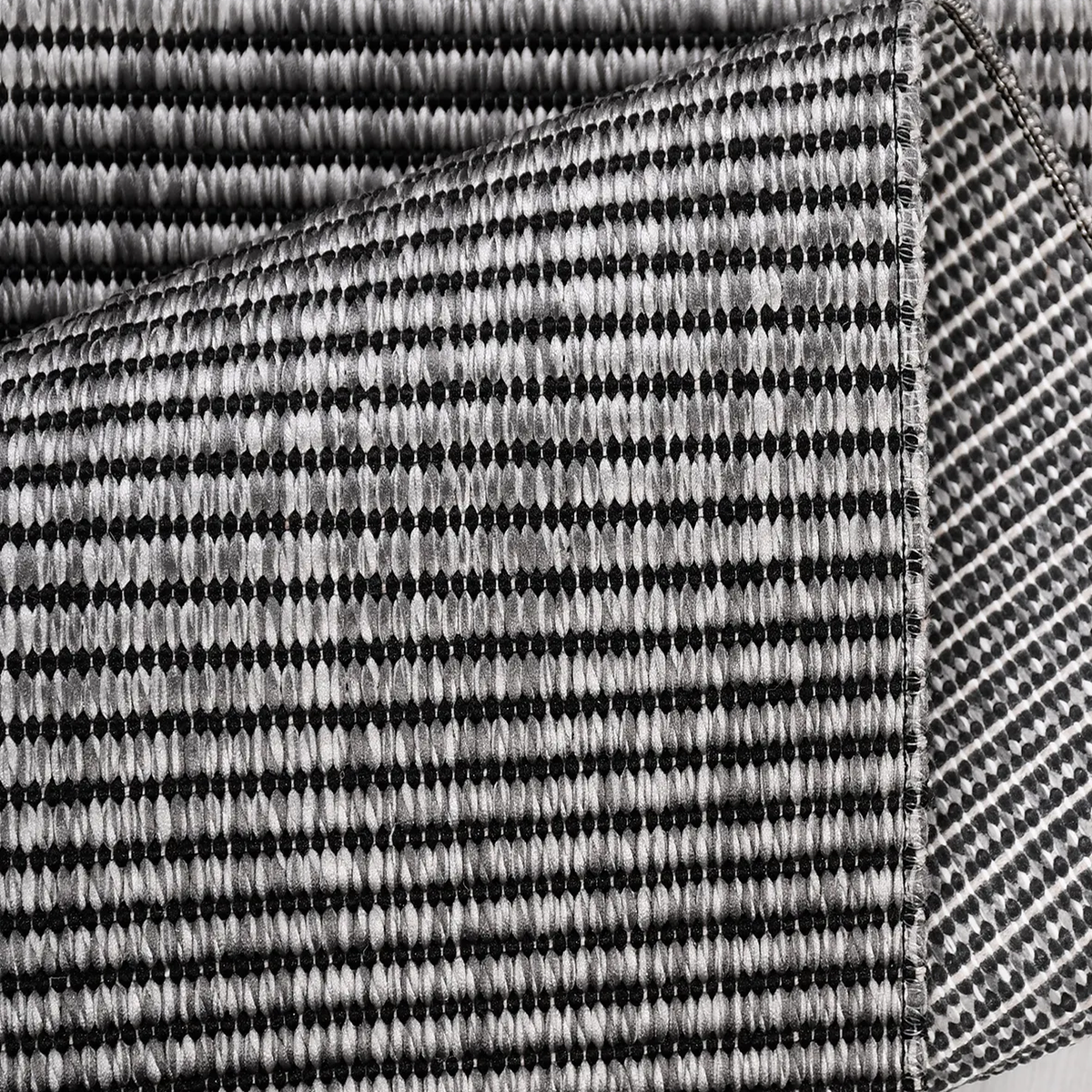 SHARED | Labradorite Grey Solid Modern Machine Woven Living Room Bedr photo 3