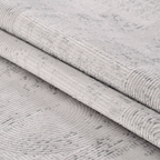 SHARED | Gully Grey Ivory Abstract Modern Machine Woven Living Room B photo 3