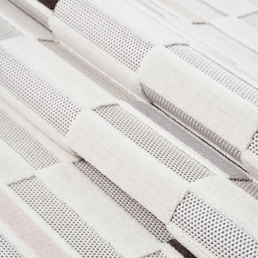 SHARED | Blackthorn Modern Geometric Machine Woven Cream Beige Blush  photo 3