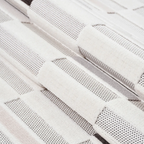 SHARED | Blackthorn Modern Geometric Machine Woven Cream Beige Blush  photo 3