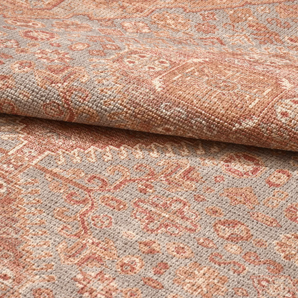 SHARED | Colonnade Terracotta Cream Persian Style Traditional Machine photo 3