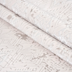 SHARED | Arbutus Cream Beige Geometric Transitional Modern Machine Wo photo 3