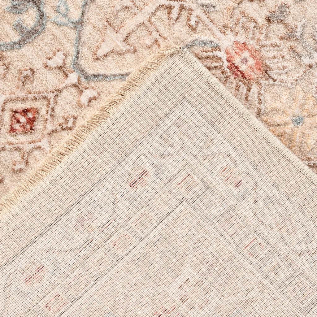 SHARED | Ragwort Cream Terracotta Persian Style Traditional Vintage L photo 3