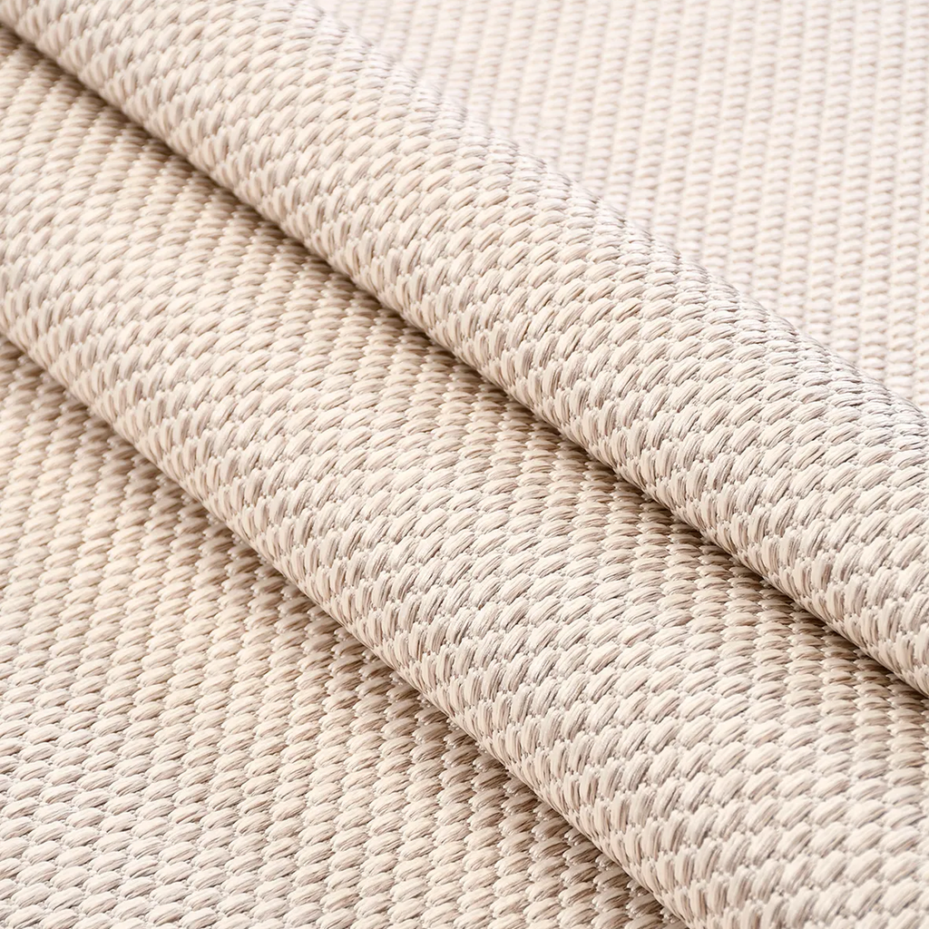 SHARED | Inlet Beige Solid Modern Machine Woven Textured Neutral Livi photo 3