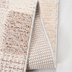 SHARED | Nimbus Cream Taupe Geometric Modern Machine Woven Living Roo photo 2