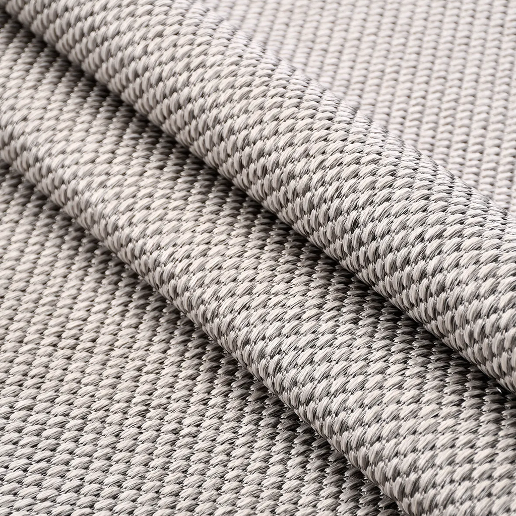 SHARED | Hillock Grey Solid Modern Machine Woven Textured Living Room photo 3
