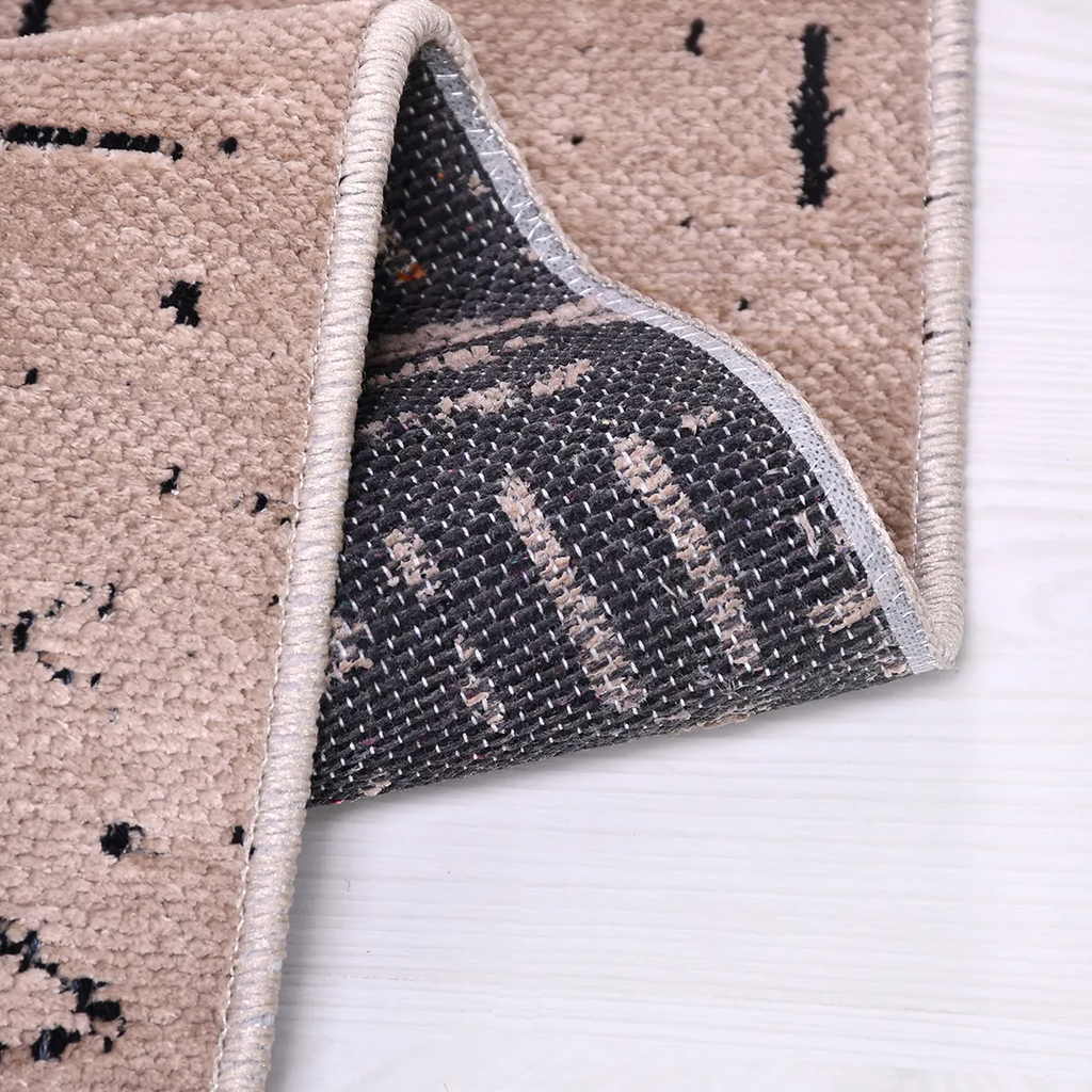 SHARED | Iris Blush Pink Boho Abstract Tribal Machine Woven Living Ro photo 3