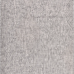 SHARED | Garnet Grey Solid Textured Heather Machine Woven Living Room photo 3