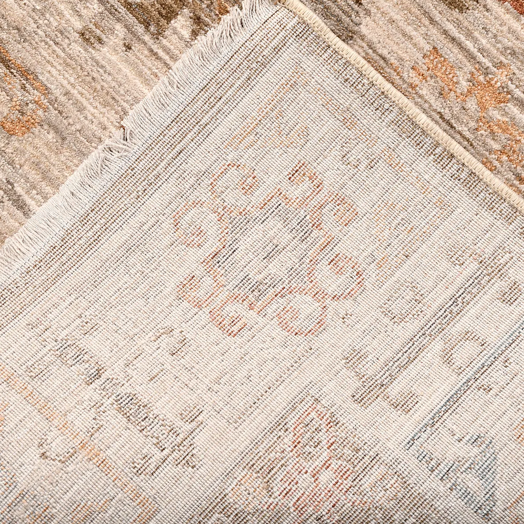 SHARED | Vetch Distressed Persian Style Traditional Machine Woven Cre photo 3