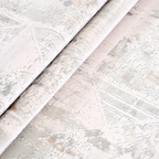 SHARED | Filbert Cream Grey Abstract Modern Machine Woven Living Room photo 3
