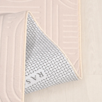 SHARED | Halcyon Cream Ivory Geometric Arch Modern Machine Woven Livi photo 3