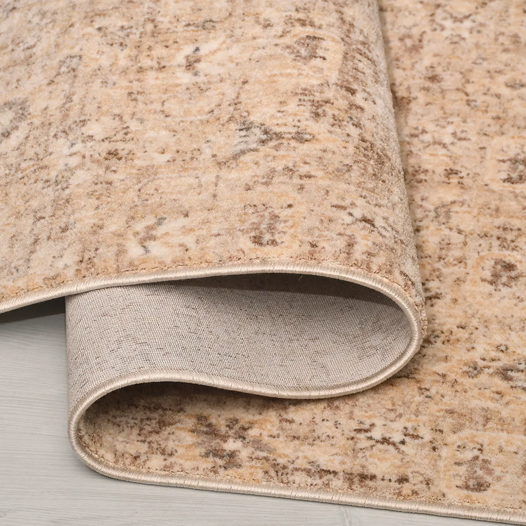 SHARED | Pantile Distressed Persian Style Traditional Beige Brown Mac photo 3