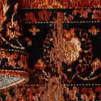SHARED | Dawnlight Rust Black Persian Style Medallion Distressed Mach photo 3