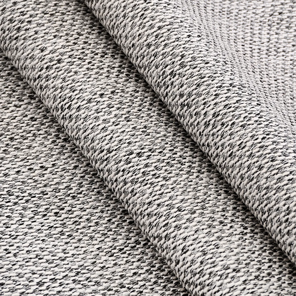 SHARED | Comfrey Grey Ivory Speckled Solid Scandinavian Machine Woven photo 3