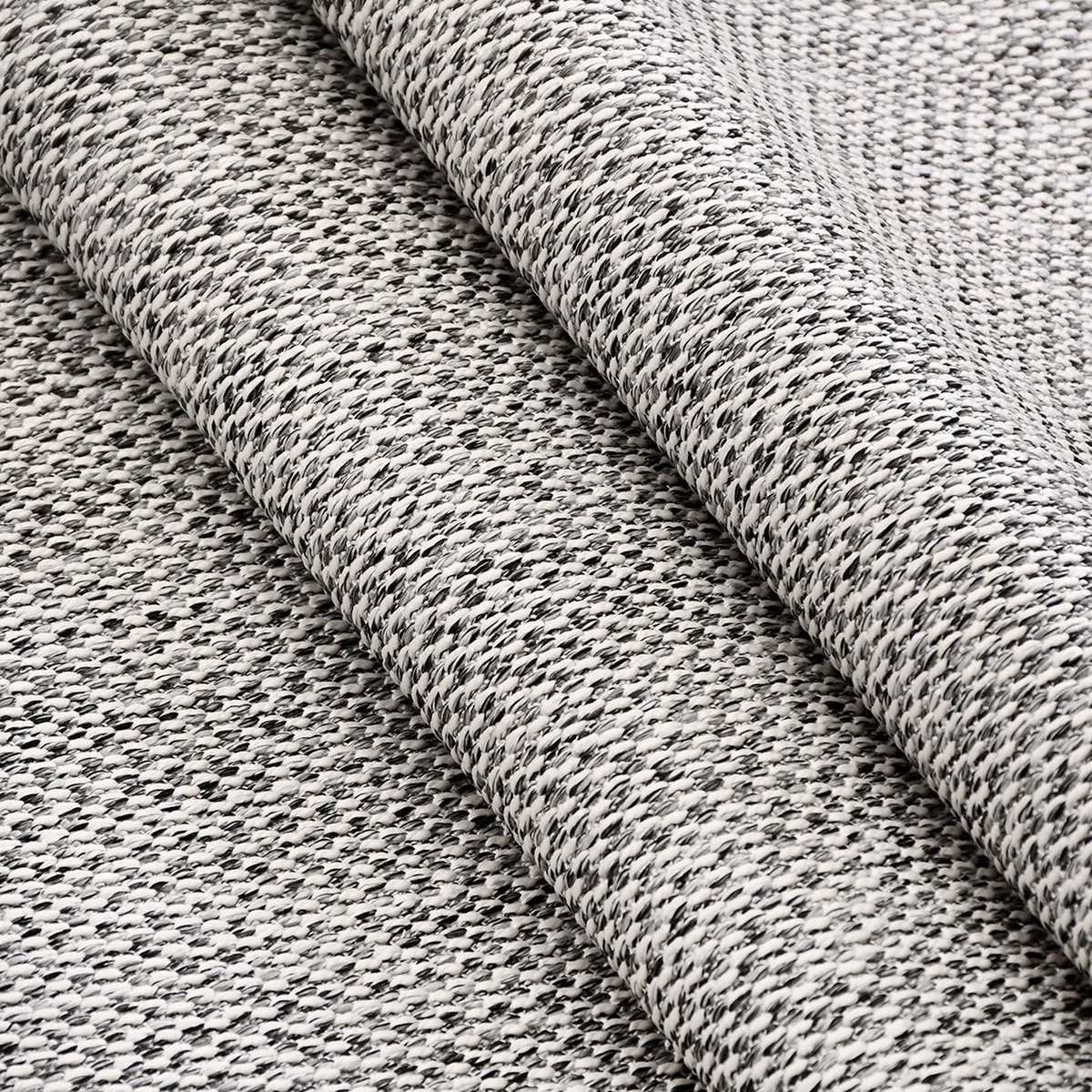 SHARED | Comfrey Grey Ivory Speckled Solid Scandinavian Machine Woven photo 3