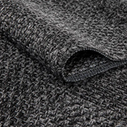 SHARED | Hematite Charcoal Grey Solid Modern Machine Woven Living Roo photo 3