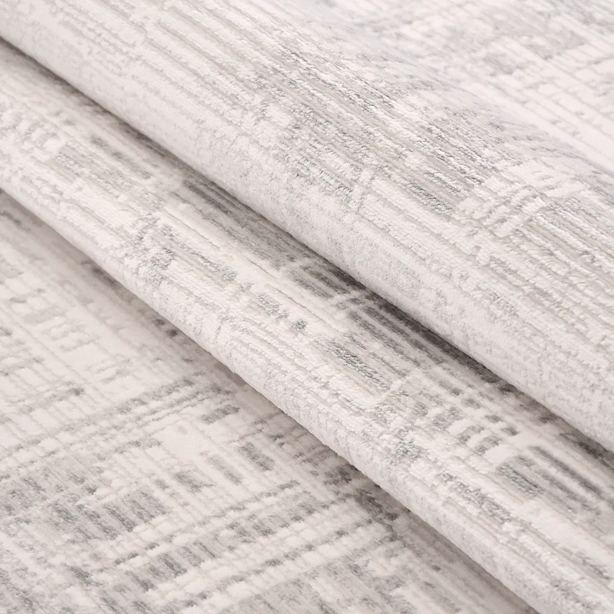 SHARED | Schist Cream Grey Abstract Modern Machine Woven Living Room  photo 3