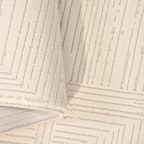 SHARED | Cornflower Cream Beige Geometric Modern Machine Woven Living photo 3