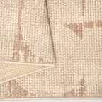 SHARED | Cellar Cream Beige Solid Textured Scandinavian Machine Woven photo 3
