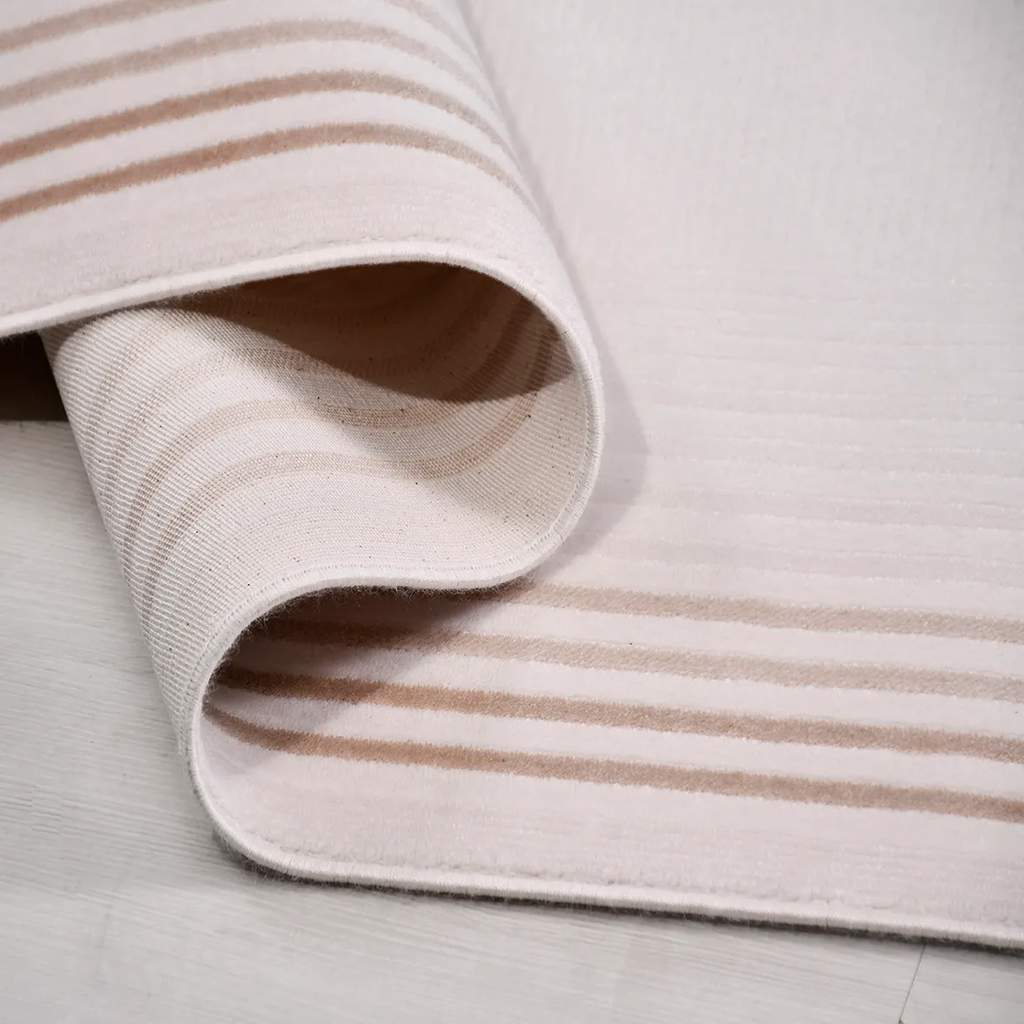 SHARED | Ankara Cream Terracotta Geometric Modern Machine Woven Livin photo 3