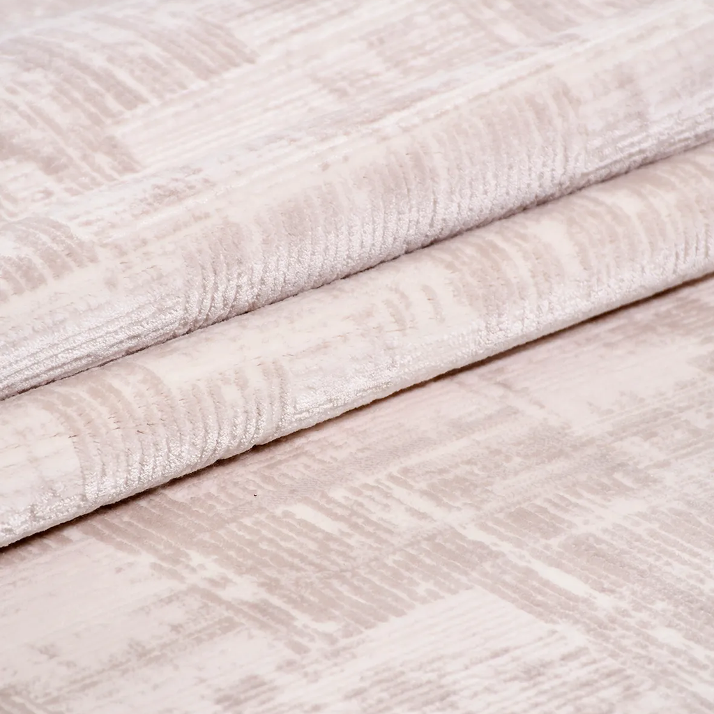 SHARED | Cupola Blush Pink Cream Abstract Modern Machine Woven Living photo 3
