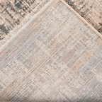 SHARED | Vervain Modern Abstract Machine Woven Beige Grey Rust Living photo 3