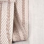 SHARED | Moonstone Cream Beige Abstract Carved Look Modern Machine Wo photo 3