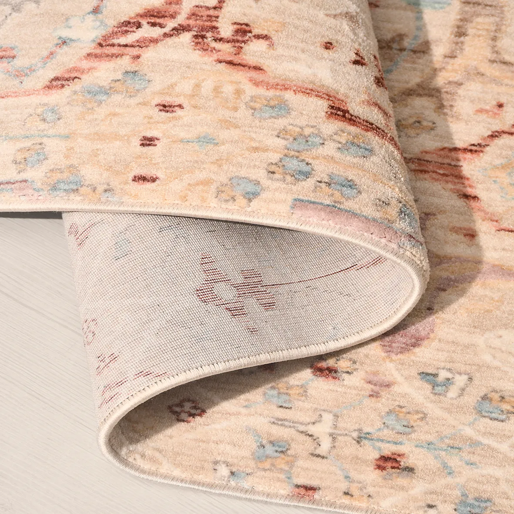 SHARED | Orangery Cream Persian Style Traditional Floral Medallion Ma photo 3