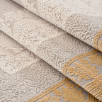 SHARED | Cesme Beige Gold Persian Style Traditional Machine Woven Liv photo 3