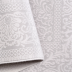 SHARED | Vestibule Cream Grey Persian Style Medallion Traditional Mac photo 3
