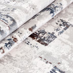SHARED | Bluff Cream Grey Abstract Modern Machine Woven Living Room B photo 4
