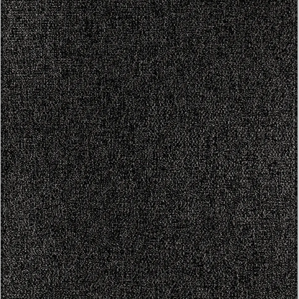 SHARED | Hematite Charcoal Grey Solid Modern Machine Woven Living Roo photo 4