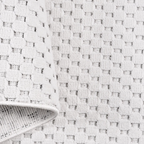 SHARED | Bramble Cream Grey Geometric Dot Modern Machine Woven Living photo 4