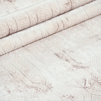SHARED | Hurst Cream Grey Abstract Modern Machine Woven Living Room B photo 4