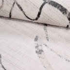 SHARED | Tradewind Ivory Charcoal Abstract Modern Machine Woven Livin photo 3