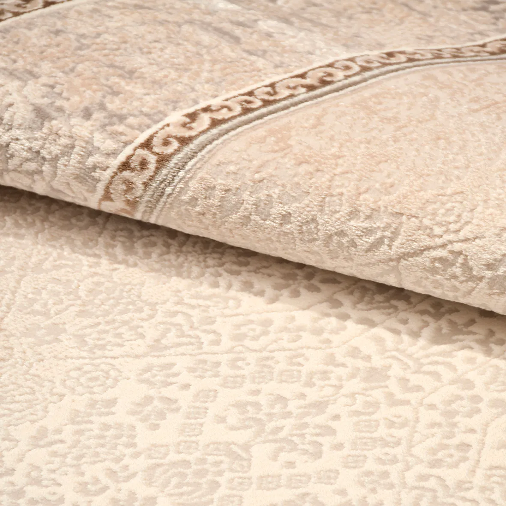 SHARED | Bothy Persian Style Traditional Beige Cream Machine Woven Li photo 4