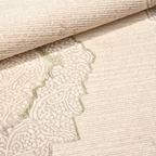 SHARED | Zenith Cream Grey Traditional Damask Machine Woven Living Ro photo 4