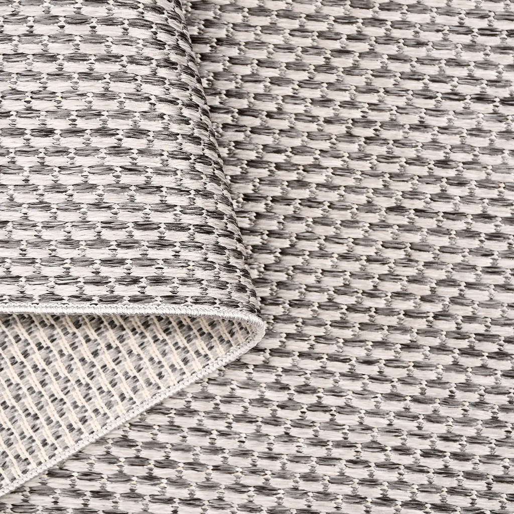 SHARED | Hillock Grey Solid Modern Machine Woven Textured Living Room photo 4