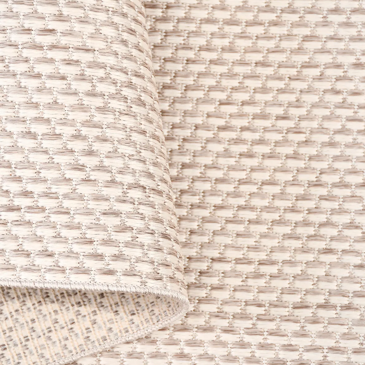 SHARED | Inlet Beige Solid Modern Machine Woven Textured Neutral Livi photo 4
