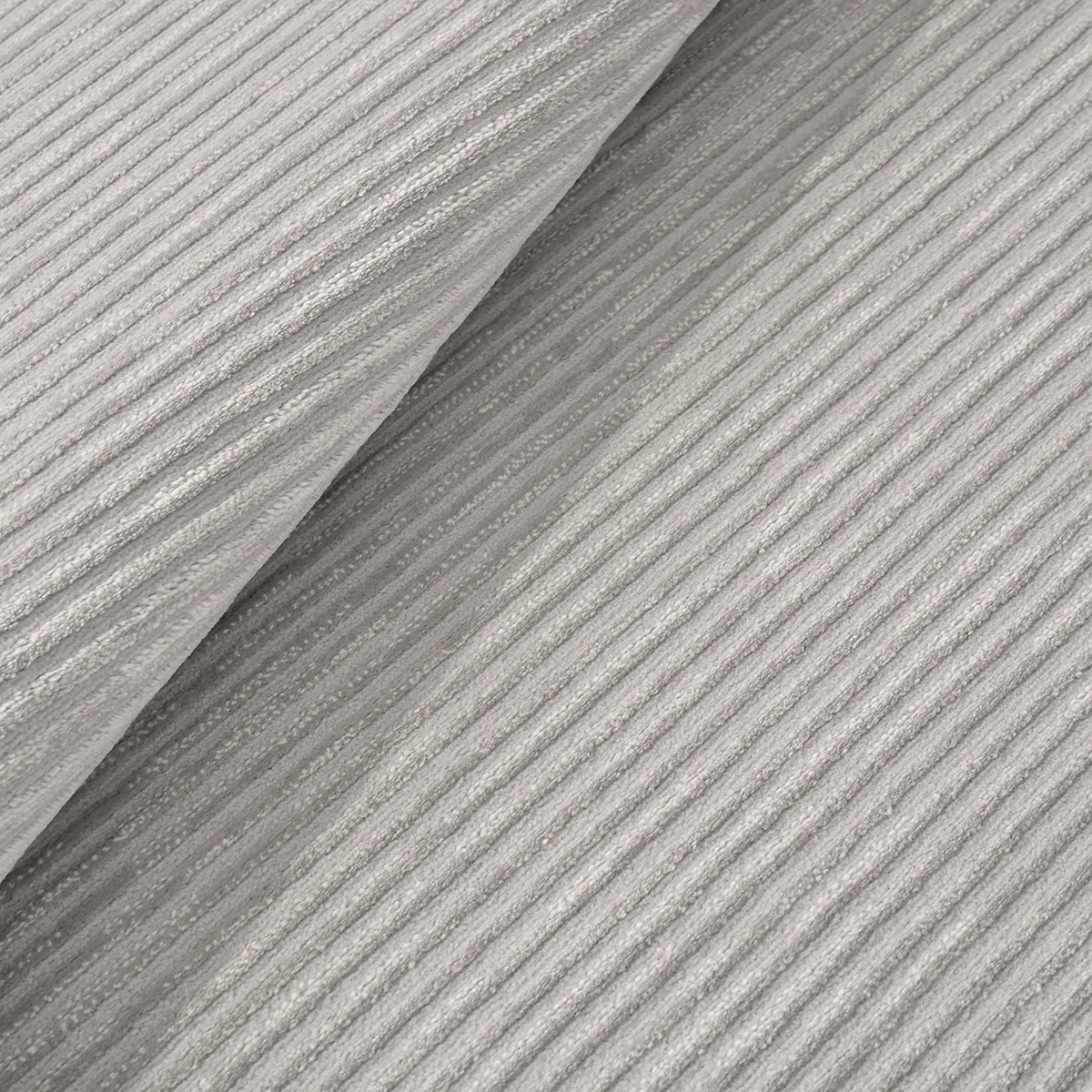SHARED | Fernway Grey Ivory Striped Modern Machine Woven Living Room  photo 4