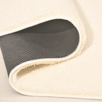 SHARED | Starlight Cream Solid Shag Scandinavian Machine Woven Living photo 4