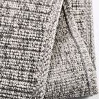 SHARED | Alum Greige Solid Scandinavian Machine Woven Taupe Ivory Liv photo 4