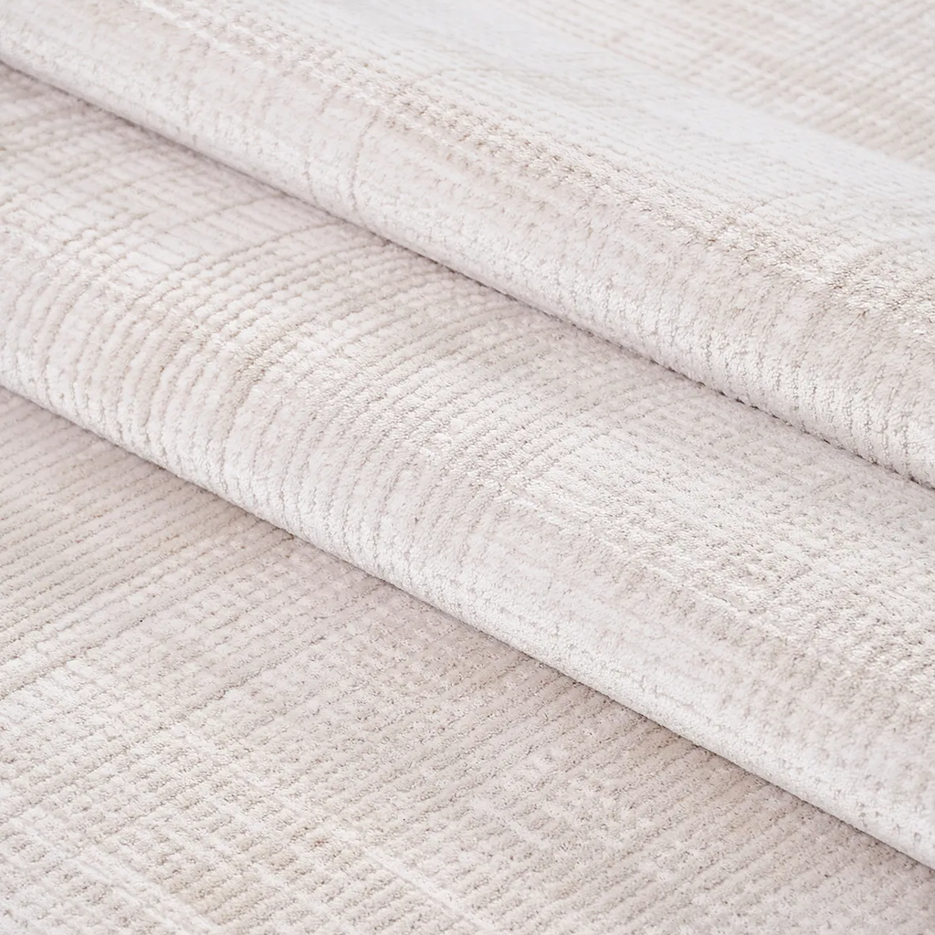 SHARED | Quarry Cream Abstract Modern Machine Woven Living Room Bedro photo 4