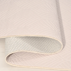 SHARED | Bismuth Cream Modern Geometric Carved Texture Machine Woven  photo 4