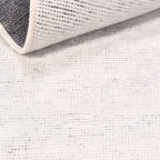 SHARED | Mistletoe Ivory Solid Modern Machine Woven Living Room Bedro photo 4