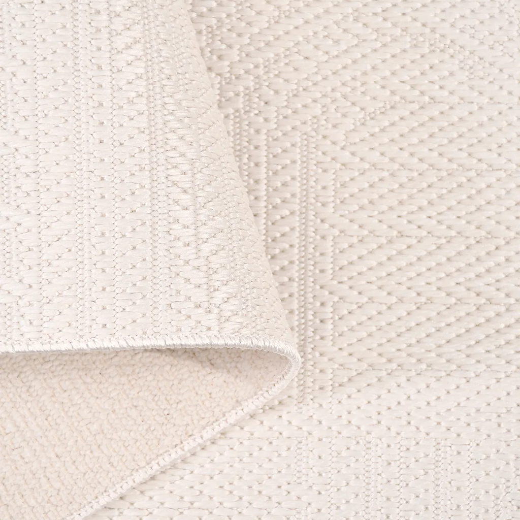 SHARED | Heath Cream Abstract Modern Machine Woven Ivory Beige Living photo 4