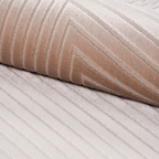 SHARED | Burnet Beige Modern Geometric Machine Woven Cream Ivory Livi photo 4