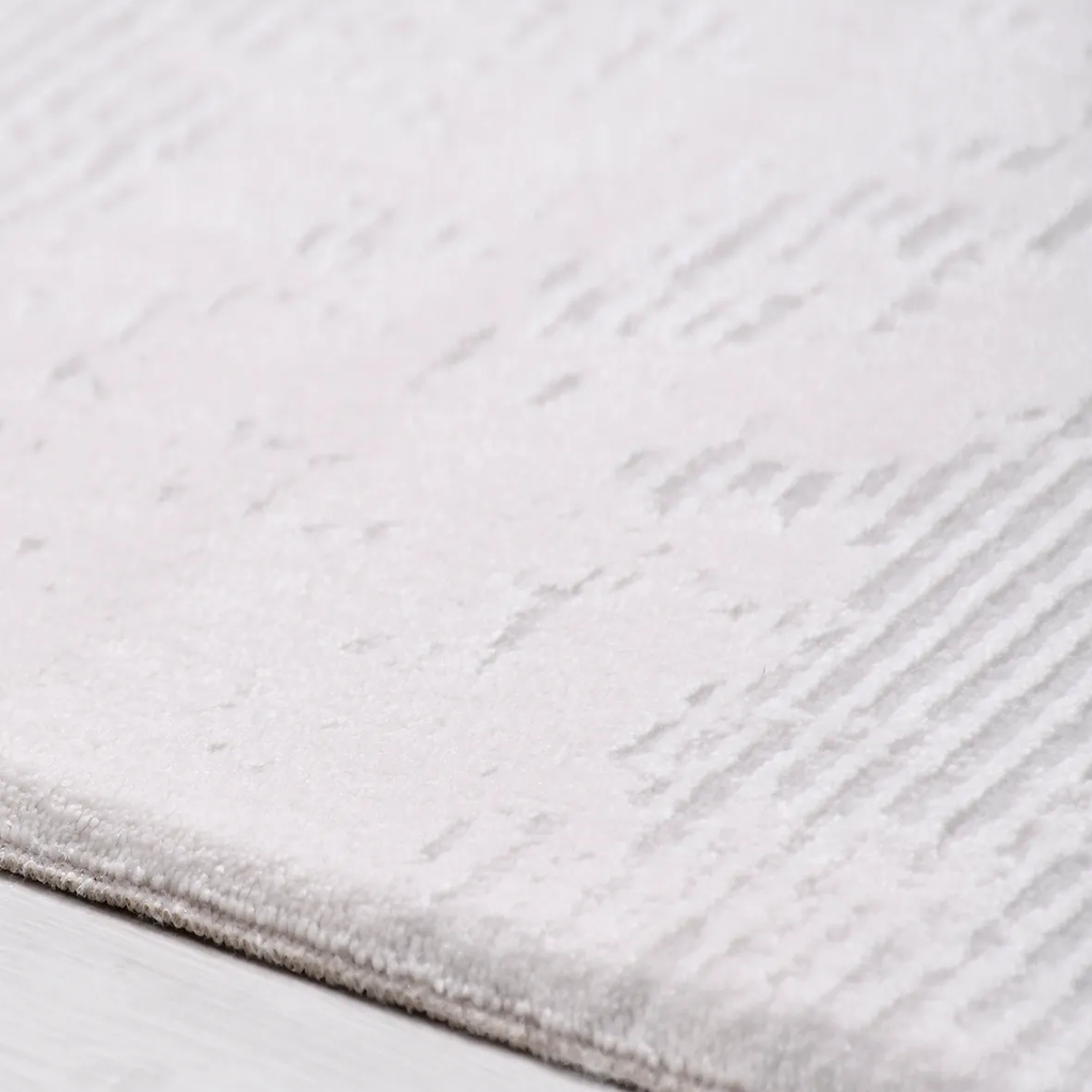SHARED | Seabreeze Cream Beige Abstract Modern Machine Woven Living R photo 4