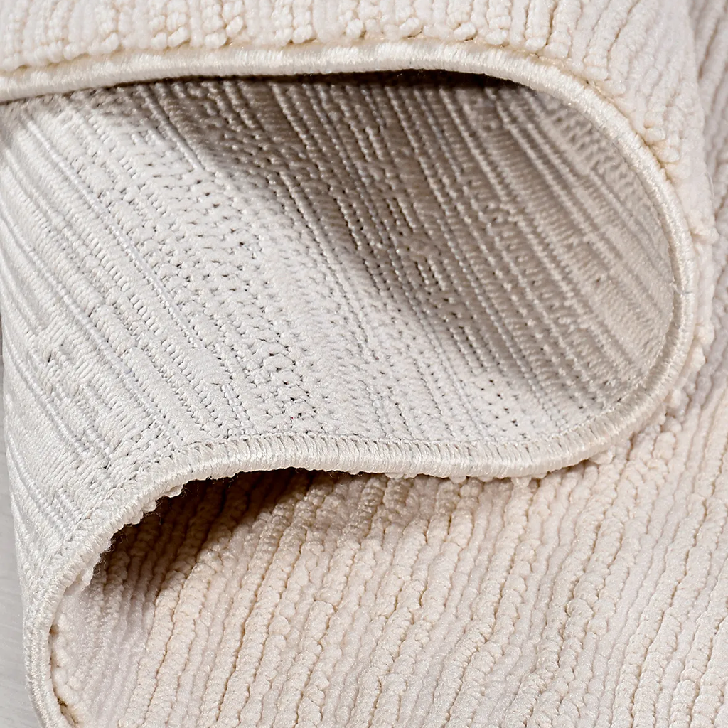 SHARED | Tollgate Cream Solid Transitional Modern Machine Woven Livin photo 3
