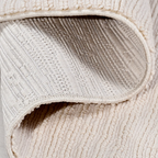 SHARED | Tollgate Cream Solid Transitional Modern Machine Woven Livin photo 3